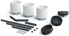 Prosperplast Stojan na kvety BLOOMIE STAND biely 54cm