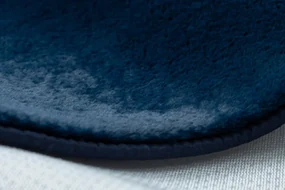 Protišmykový koberec POSH Shaggy navy granát plyš