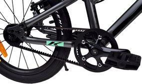 RoyalBaby ľahký detský bicykel Kable-Belt 16 palcov zvonček a brzdová pätka RB16-45 strieborný