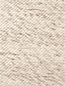 Béžový/v prírodnej farbe ručne tkaný vlnený okrúhly koberec ø 160 cm Lyon Beans – Elle Decoration