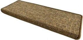 Vopi Nášľapy na schody Alassio zlatohnedé obdĺžnik, samolepiaci - 25x80 obdĺžnik (rozmer vrátane ohybu)