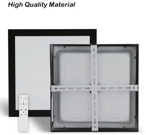 Brilagi-LED Stmievateľné kúpeľňové svietidlo FRAME SMART LED/24W/230V IP44 čierna+DO