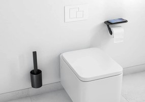 Hansgrohe WallStoris, sada pre WC, čierna matná, HAN-27969670