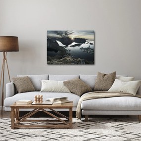 Obraz - Nórske pohorie (70x50 cm)