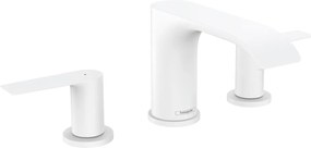 Hansgrohe Vivenis, umývadlová batéria s výpustom, 3-otvorová inštalácia, EcoSmart, biela matná, HAN-75033700
