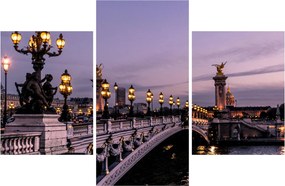 Obraz - Most Alexandra III. v Paríži (90x60 cm)