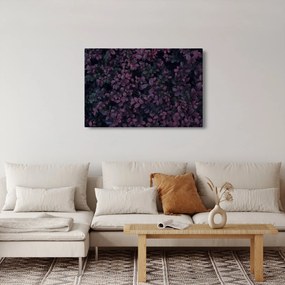 Obraz tmavočervených lístočkov (90x60 cm)