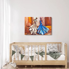 Obraz - Tanečnica, olejomaľba (90x60 cm)