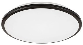 Rabalux 71128 - LED Stropné svietidlo ENGON LED/24W/230V 3000K čierna 38 cm