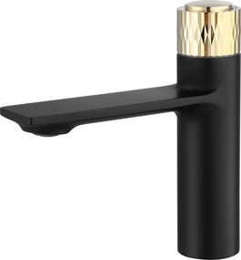 Rea Storm - umývadlová batéria, čierna-zlatá, REA-B9987