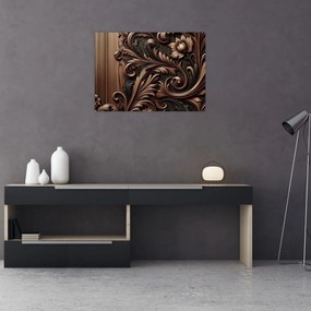 Obraz - Vzor z dreva (70x50 cm)