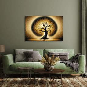 Obraz strom života v zlate