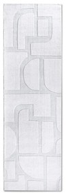 Krémovobiely ručne tkaný vlnený behúň 80x250 cm Alexis – Villeroy&amp;Boch