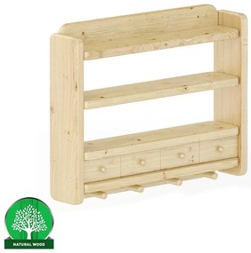 Polička borovica PK118-50x40x10 surová