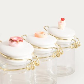 Sada troch nádob VASETTO s uzáverom 760419 (3 ks)