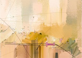 Obraz - Abstrakcia, olejomaľba (70x50 cm)