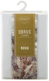 OBRUS ANITA4 SADA 140X220 CM, 33X220 CM VZOROVANÝ