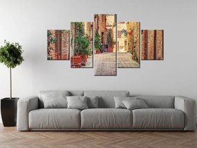 Gario Obraz na plátne Stará cestička v Toskánsku Veľkosť: 100 x 63  cm