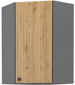 Skrinka do kuchyne AVA ARTISAN/ANTRACIT 60X60 GN-90 1F (45°)