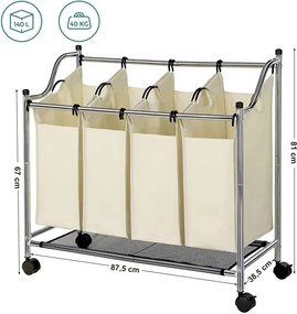 Vozík na bielizeň LSF005S