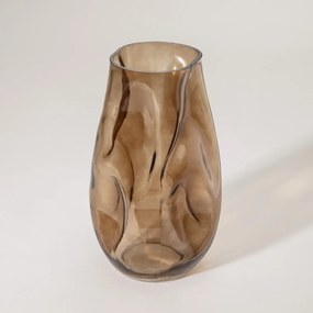 Váza Bronze Wave II 13x13x26 cm