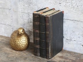 Hnedá antik dekorácia knihy Old French Books - 12*8*17cm