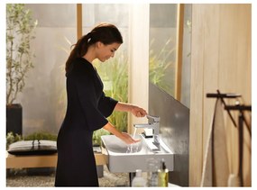 Hansgrohe Metropol, páková umývadlová batéria 110 s odtokovou súpravou Push-Open, chrómová, HAN-74507000