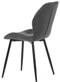 Autronic BONTEC Jedálenská stolička, sivá, látka, CT-285 GREY2 Farba: Šedá