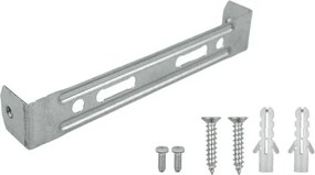 LED prisadený stropný panel – štvorec, 6 W, 660 lm, čierny