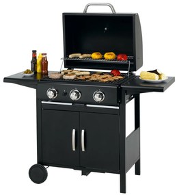 Tepro 3152 Plynový gril Mayfield 3, 3 horáky, 127 x 58 x 103 cm