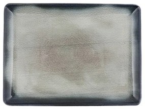 Jedálenská súprava 26 ks modrá/hnedá/porcelán