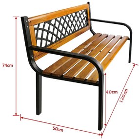 Záhradná  lavička AVENBERG Felicia