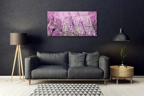 Skleneny obraz Kvety rastlina príroda 120x60 cm