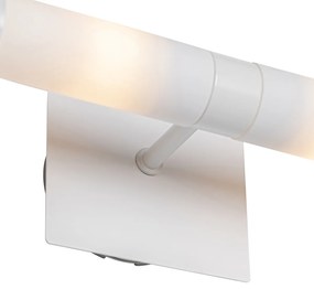 Moderná nástenná lampa do kúpeľne biela IP44 2-svetlá - Bath