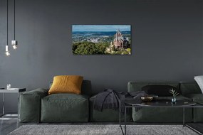 Obraz na plátne Nemecko Panorama mestského hradu 120x60 cm