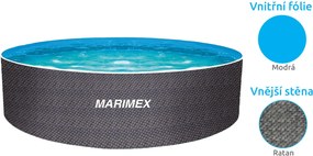 Marimex | Bazén Marimex Orlando 3,66x1,07 m s príslušenstvom - motív RATAN | 10303050