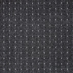 Condor Carpets, Koberec metráž Udinese antracitový - neúčtujeme odrezky z role, na mieru, šíře 2m,4m,na mieru, neúčtujeme odrezky, čierna, filc, chodba / predsieň