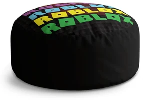 Sablio Taburet Circle ROBLOX Farebný text: 40x50 cm