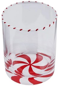 SWIRL Pohár 270 ml - červená/biela