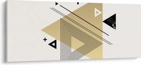 Obraz - Geometrické tvary N⁰4 (120x50 cm)