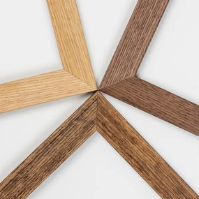 Brilagi - LED Stropné svietidlo SLIMFRAME WOOD LED/58W/230V 64x64 cm hnedá