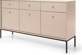Dizajnová komoda MONNA 155 cm kašmír