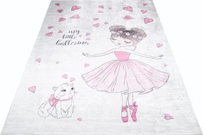 TA Koberec 2701 TLAČ EMMA Rozmer: 80x150 cm