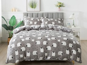 XPOSE® Predĺžené mikroplyšové obliečky OVEČKA Exclusive