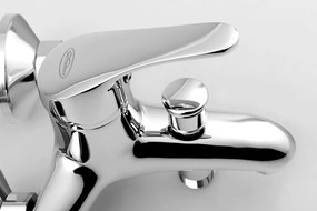 Aqualine, AQUALINE 35 Nástenná vaňová batéria, rozteč 100mm, chrómová, 52158
