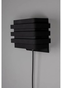 Čierne nástenné svietidlo Dumont – Dutchbone