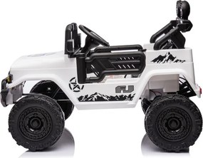 LEAN CARS Elektrické autíčko Toyota FJ 4x4 biele