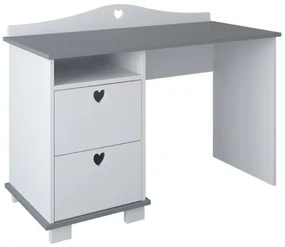 Písací stôl HEART - VIAC FARIEB