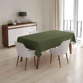 Sablio Obrus Olivovozelená - 130x170 cm