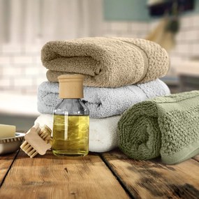 BAVLNENÝ UTERÁK VILIA SADA 6KS 50X90 CM STRIEBORNÁ